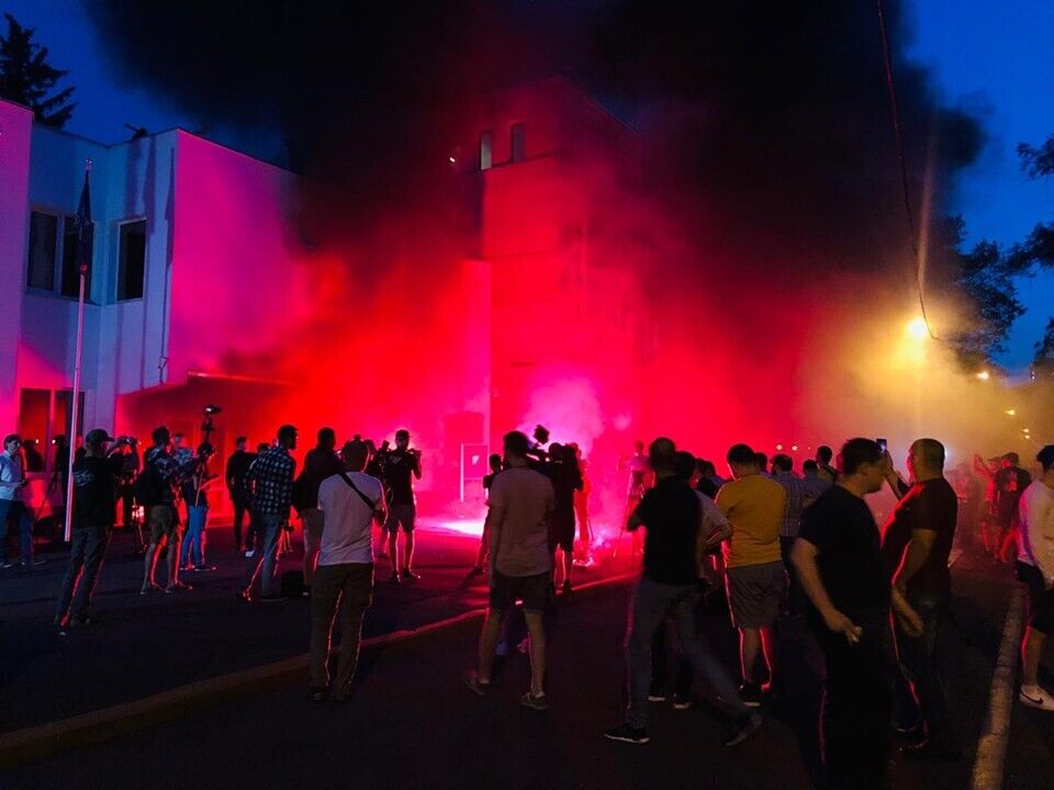 Протести в Києві через смерть дитини