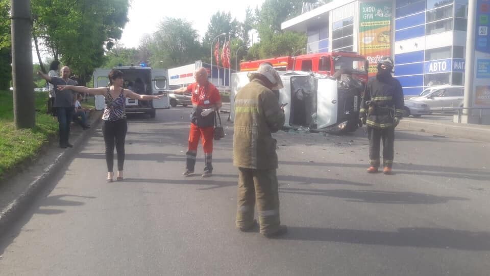 Авария в Харькове