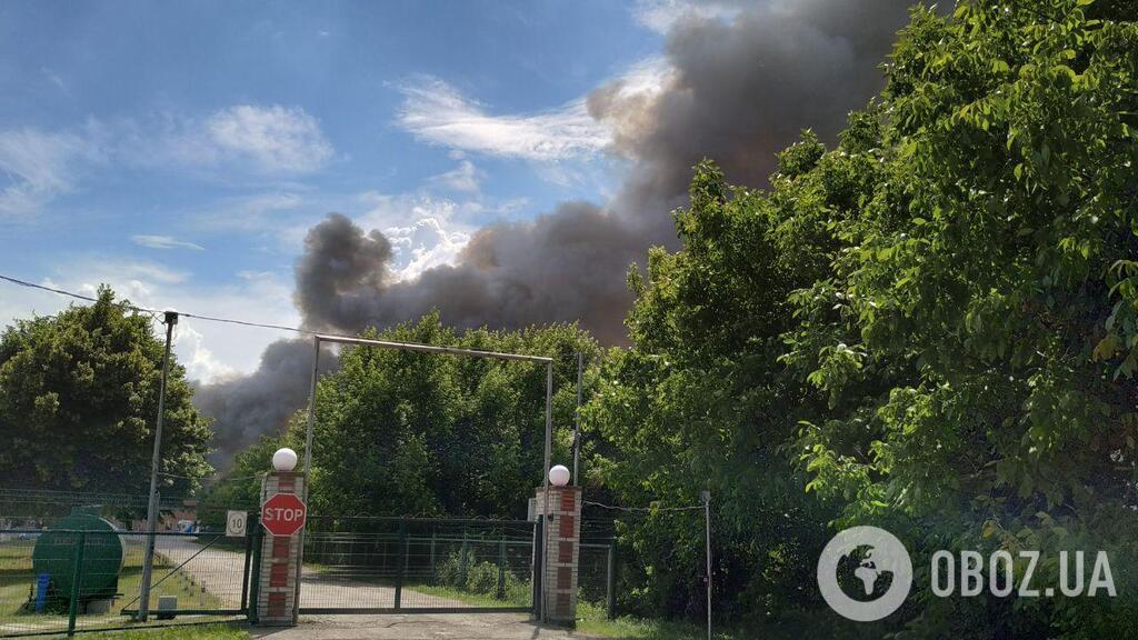 Васильків птахофабрика: 4 червня трут сталася масштабна пожежа