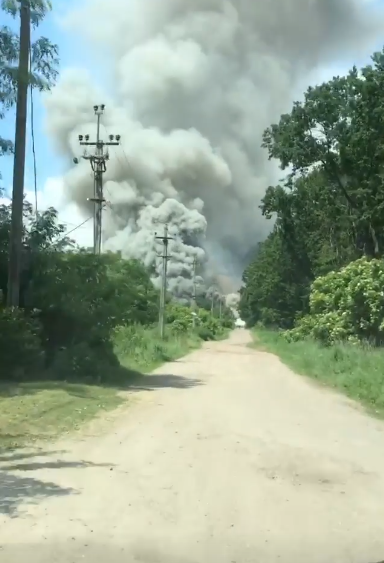 Васильків птахофабрика: 4 червня трут сталася масштабна пожежа