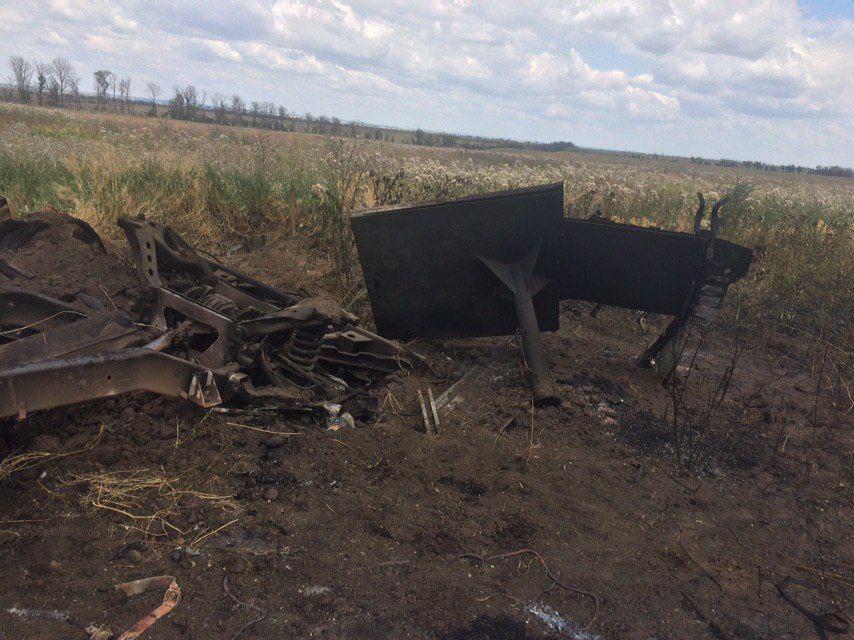 Машина загиблих медиків на Донбасі