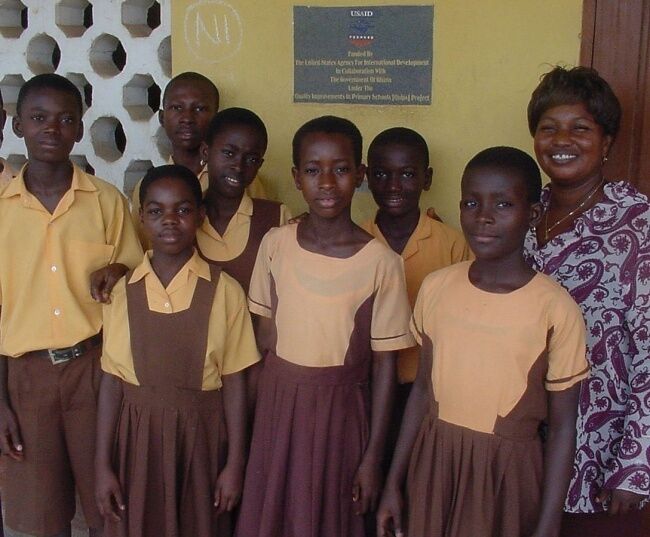 Шкільна форма в Гані
