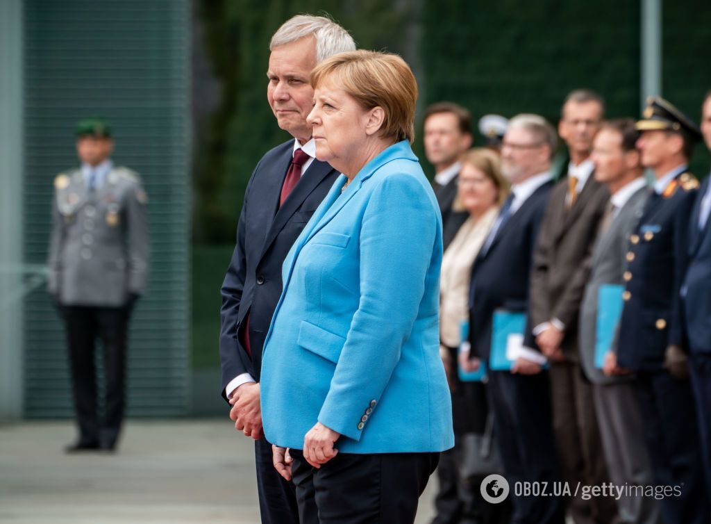 Зустріч Меркель і Рінне