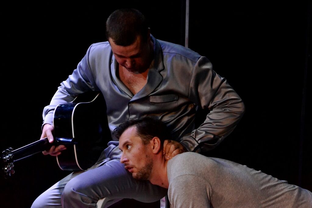 В Национальной оперетте состоялась премьера трагикомедии "Разговор, которого не было"