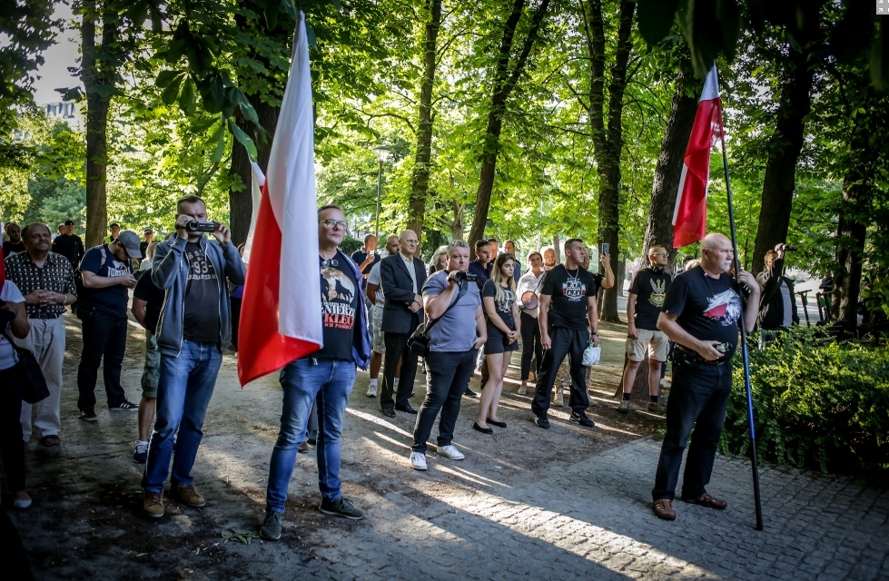 Марш националистов в Польше