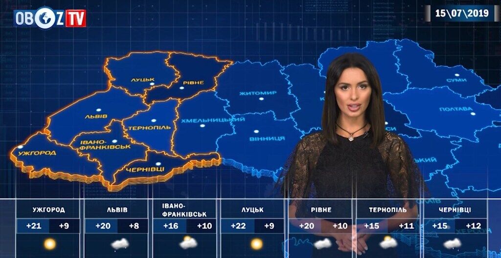 Дощ, гроза і вітер: прогноз погоди в Україні на 15 липня від ObozTV