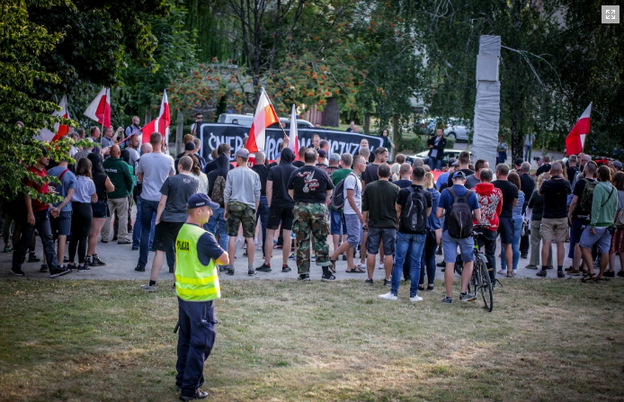 Марш националистов в Польше