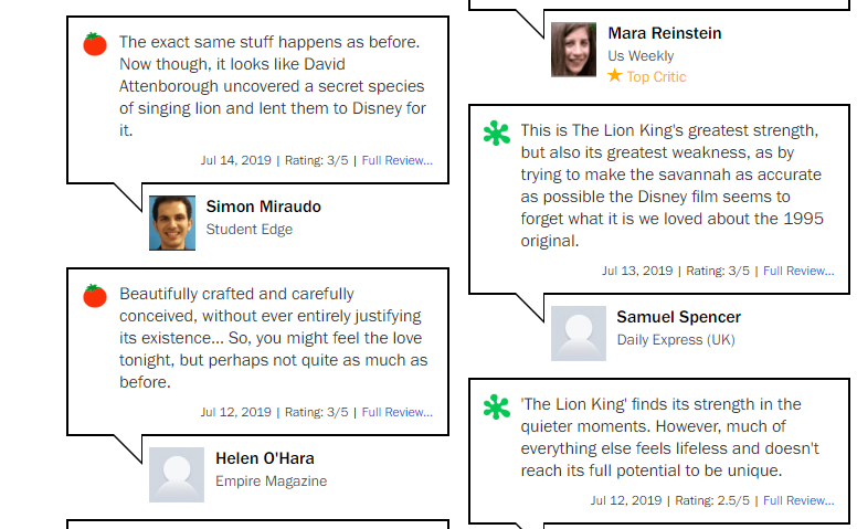 "Король Лев" 2019 от Disney: когда и где смотреть, отзывы