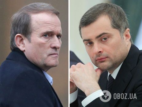 Віктор Медведчук і Владислав Сурков