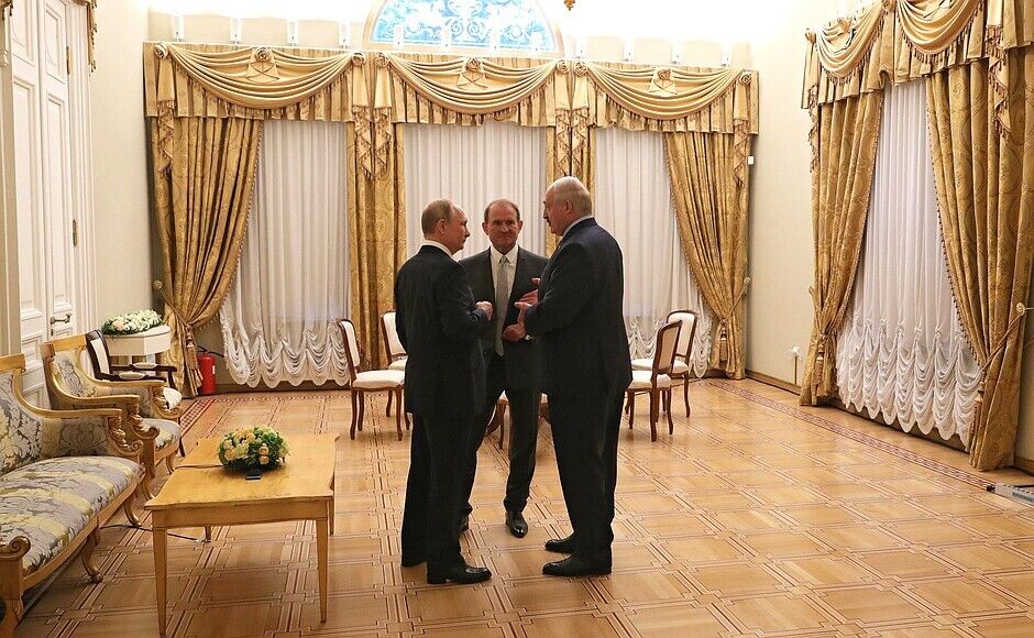 Медведчук, Путін і Лукашенко провели зустріч 18 липня