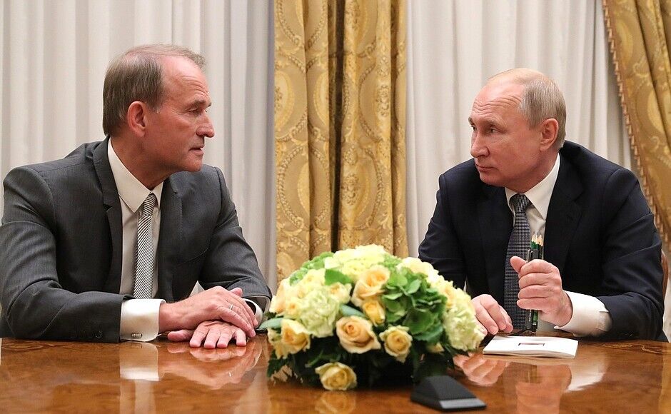 Медведчук и Путин встречались в Санкт-Петербурге за несколько дней до выборов в Украине