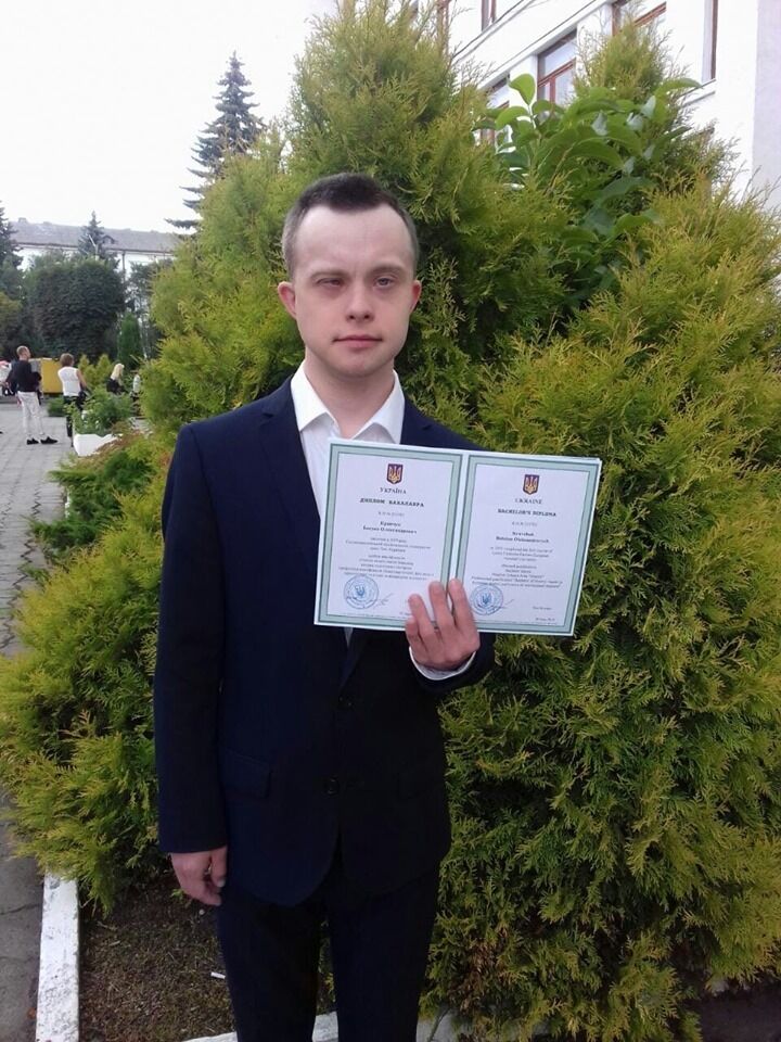 Богдан Кравчук получил диплом историка