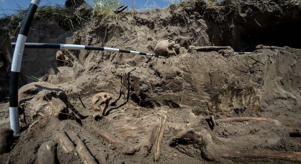 Вбивали сокирами: в Україні знайшли масове поховання жінок і дітей. Моторошні фото