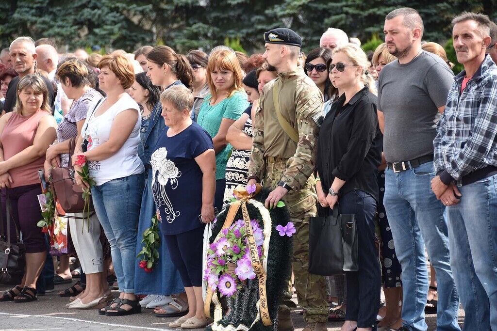 Похороны Романа Джерелейко