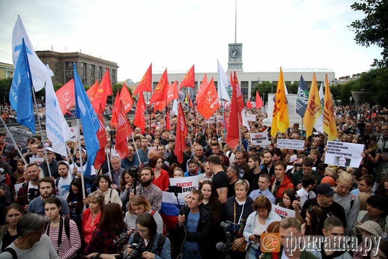 Мітинг в Петербурзі 24 липня