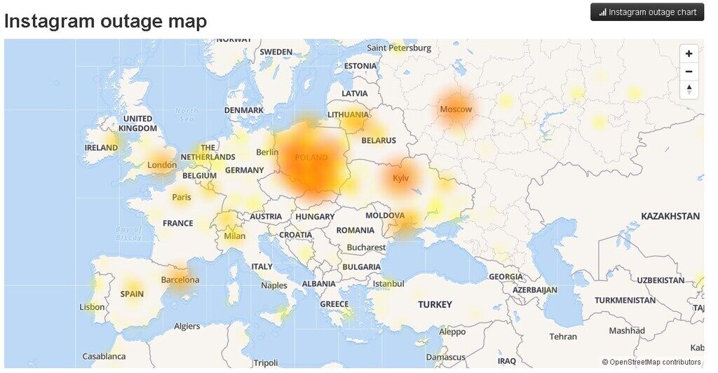 У Facebook та Instagram виник глобальний збій: що сталося