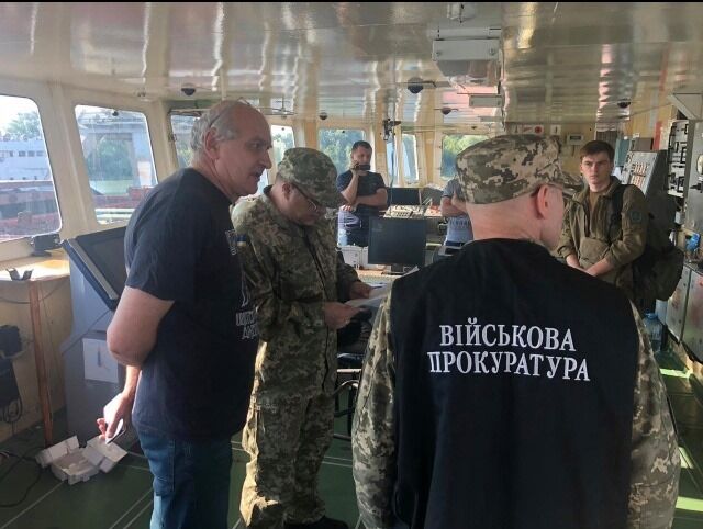 Задержание российских моряков