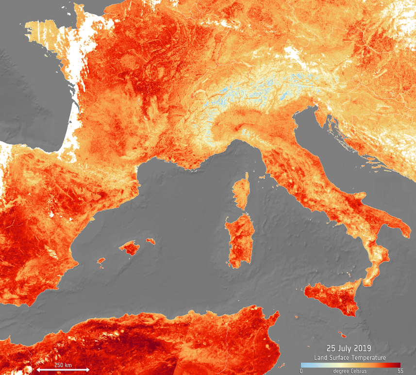 Спека в Європі
