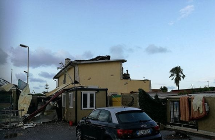 Наслідки урагану в Італії