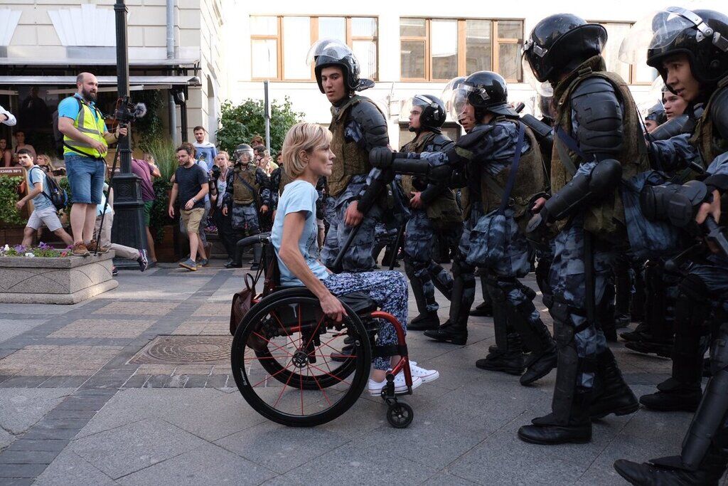 Протесты в Москве 27 июля