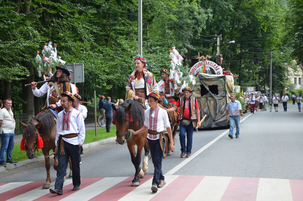 Гуцульский карнавал в Яремче