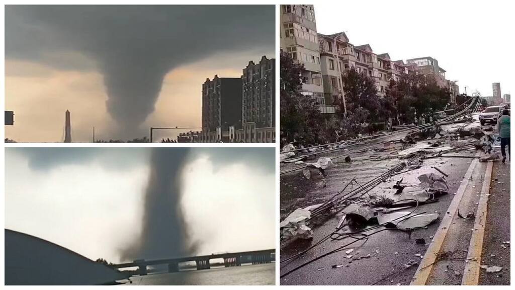 Літали цеглини і машини: у Китаї пекельний торнадо убив 6 людей, 190 — поранив. Фото і відео гігантського смерчу