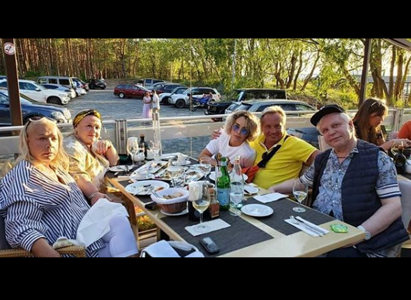 Борис Моисеев с друзьями