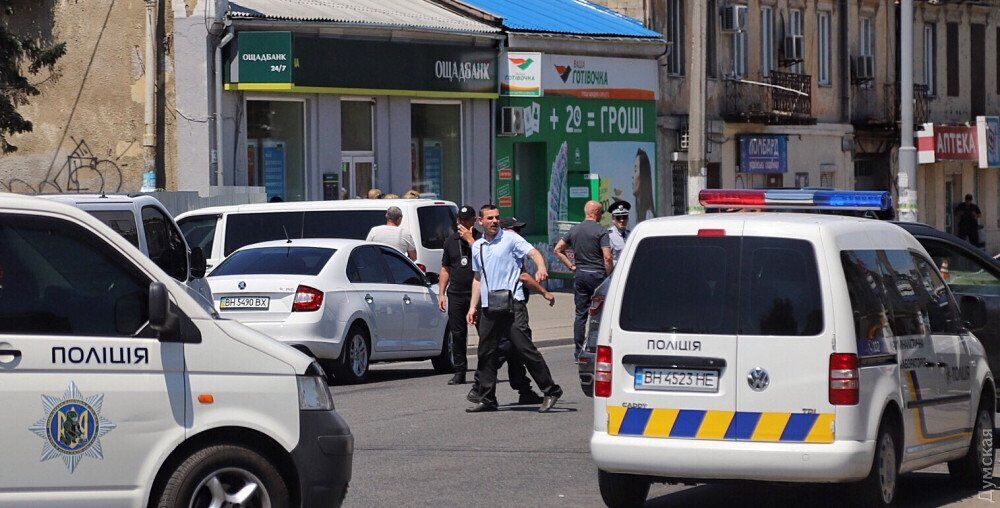 Затримання злочинця в Одесі