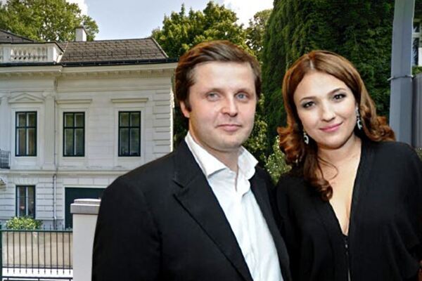 Андрей Холодов с женой Екатериной Шаховской