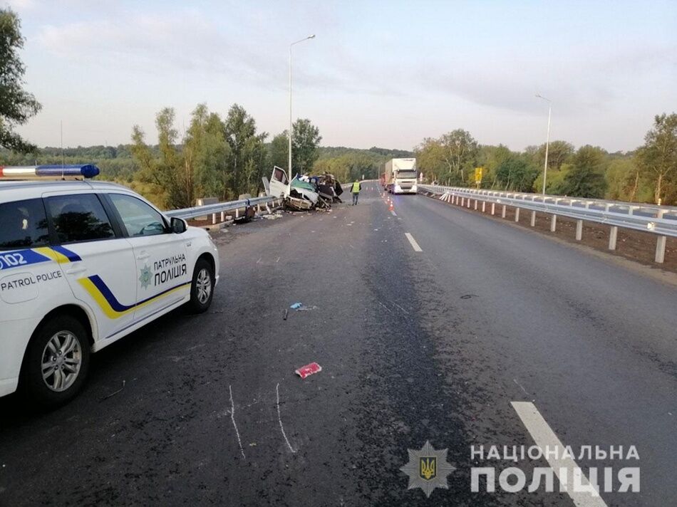 На місці аварії