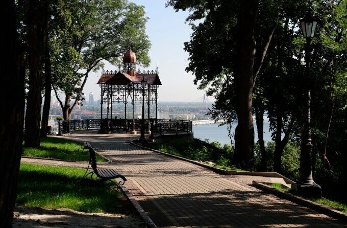 Кличко розповів про будівництво сходів від Андріївської церкви до Алеї художників. Фото