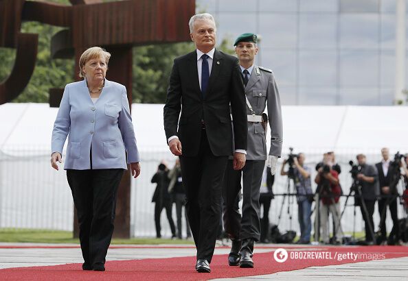 Меркель и Науседа