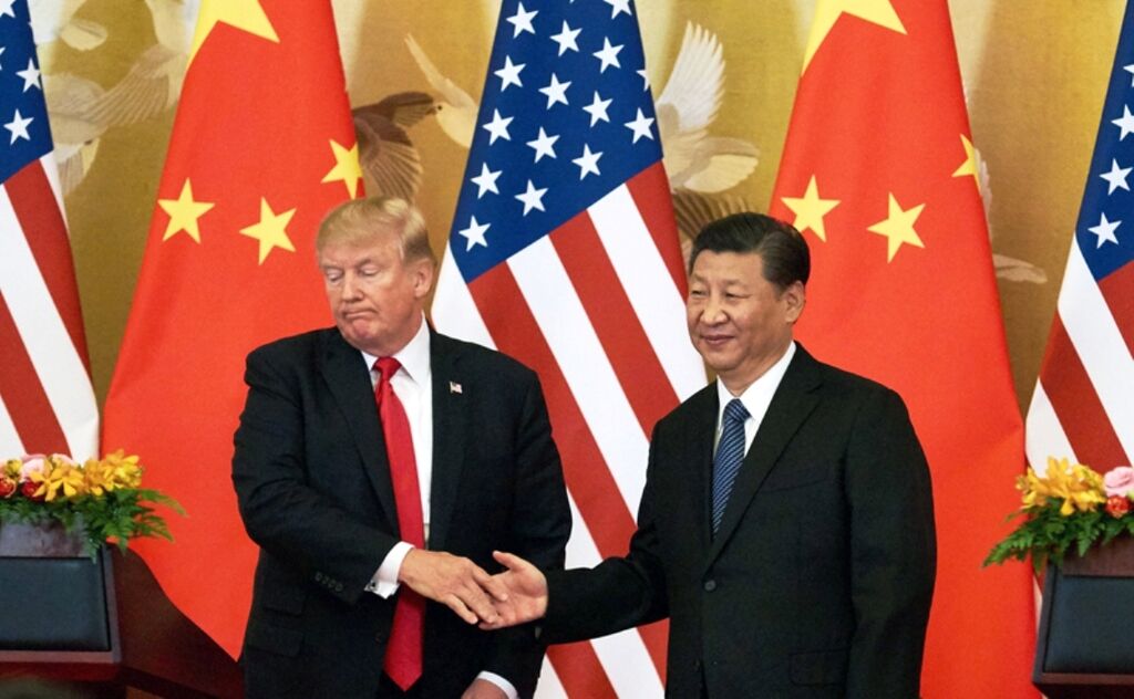 Дональд Трамп и президент Китая Си Цзиньпин