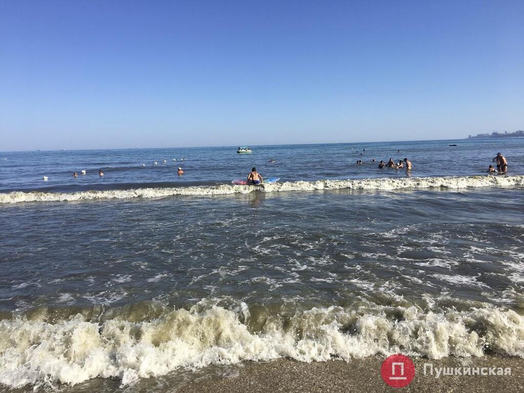 В Одессе почернело море