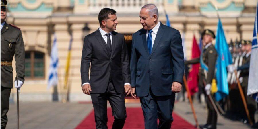 Встреча Владимира Зеленского и Биньямина Нетаньяху