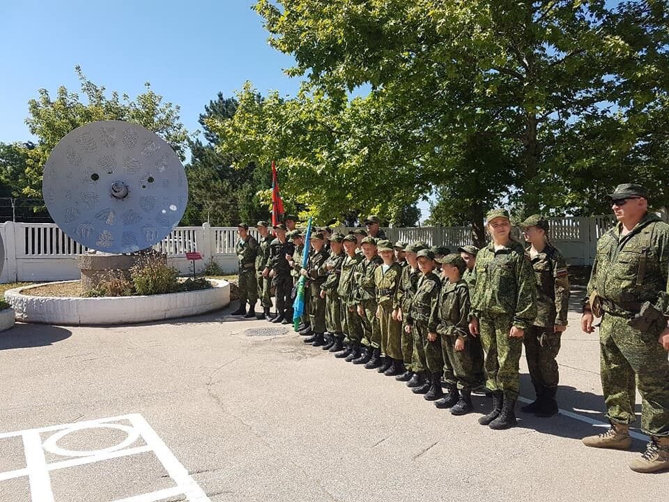 "Военно-патриотическая организация" в Крыму