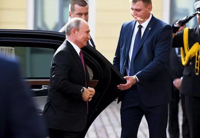 Встреча Путина и Ниинистё