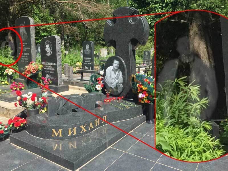 Привид Михайла Круга зняли на кладовищі в Росії: показове фото