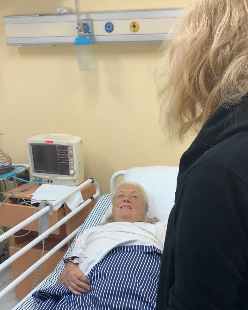 Лідія Федосєєва-Шукшина в лікарні