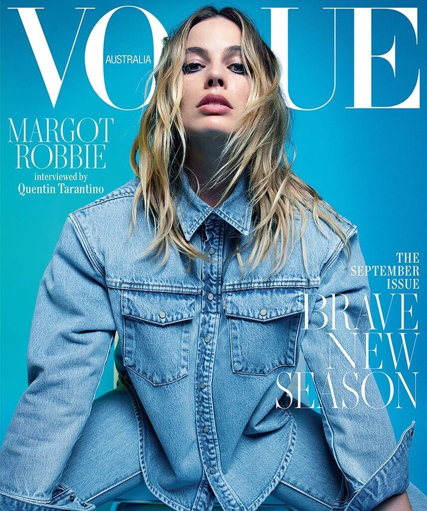 Марго Робби - обложка Vogue