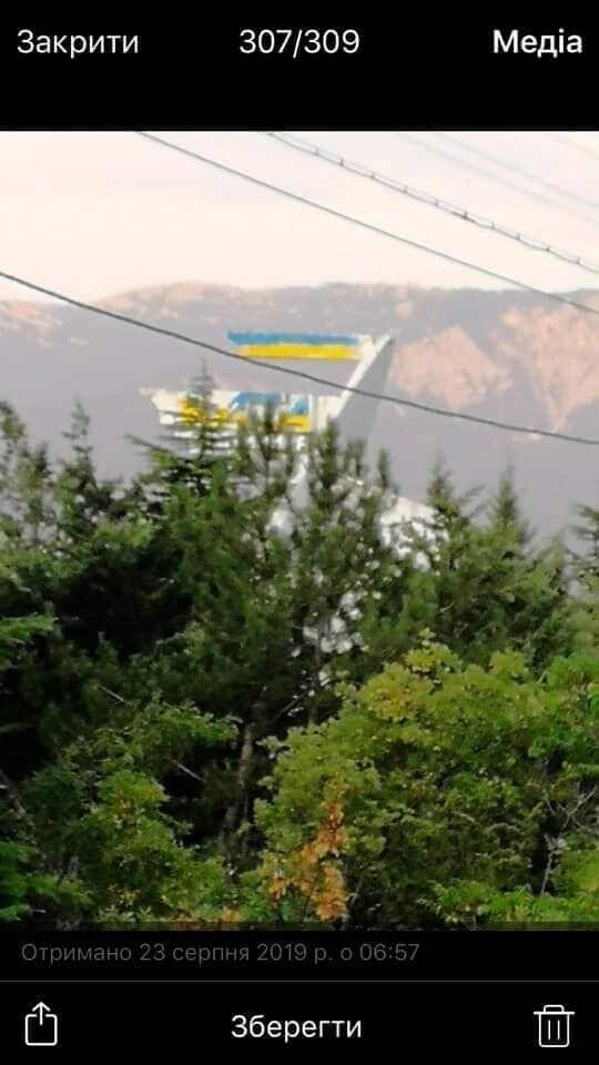 В Крыму отметили День флага Украины