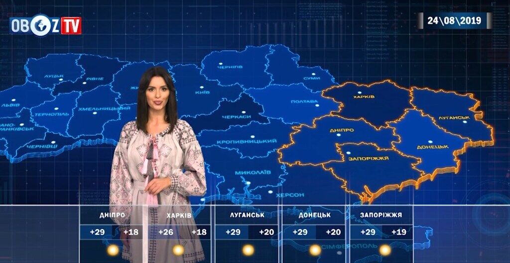 Погода на День Незалежності: прогноз на 24 серпня від ObozTV