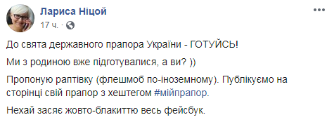 "Символ победы!" Как украинцы отмечают День Государственного флага