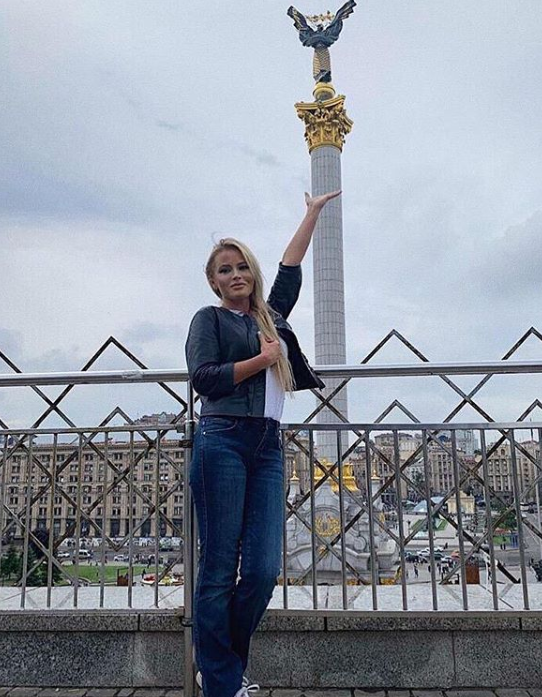 Дана Борисова оскандалилась после поездки в Киев