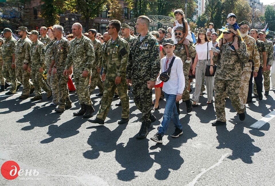 Марш Защитников в Киеве