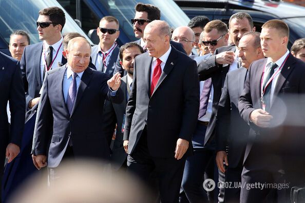 Путін провів зустріч з Ердоганом