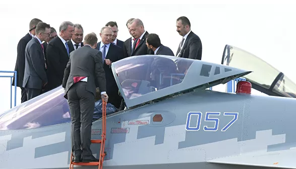 Путин показал Эрдогану новые самолеты