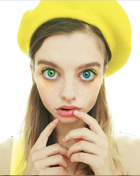 Украинка с самыми большими в мире глазами: топ-10 лучших фото