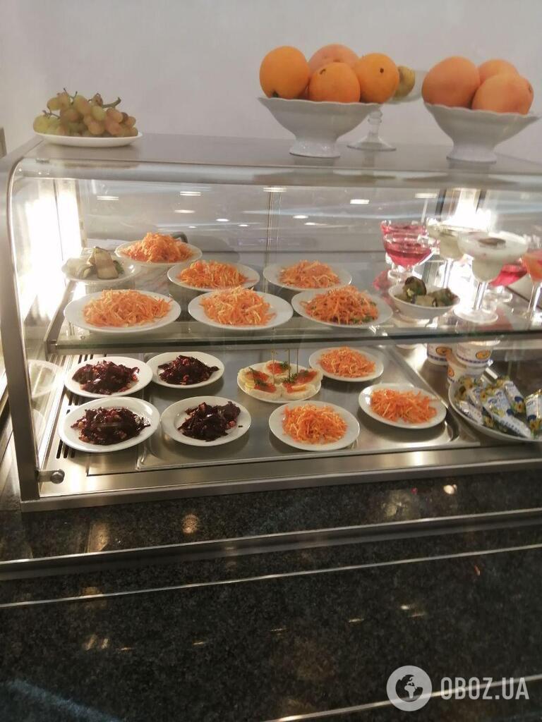 Вартість страв в їдальнях Верховної Ради варіюється від 20 до 175 гривень