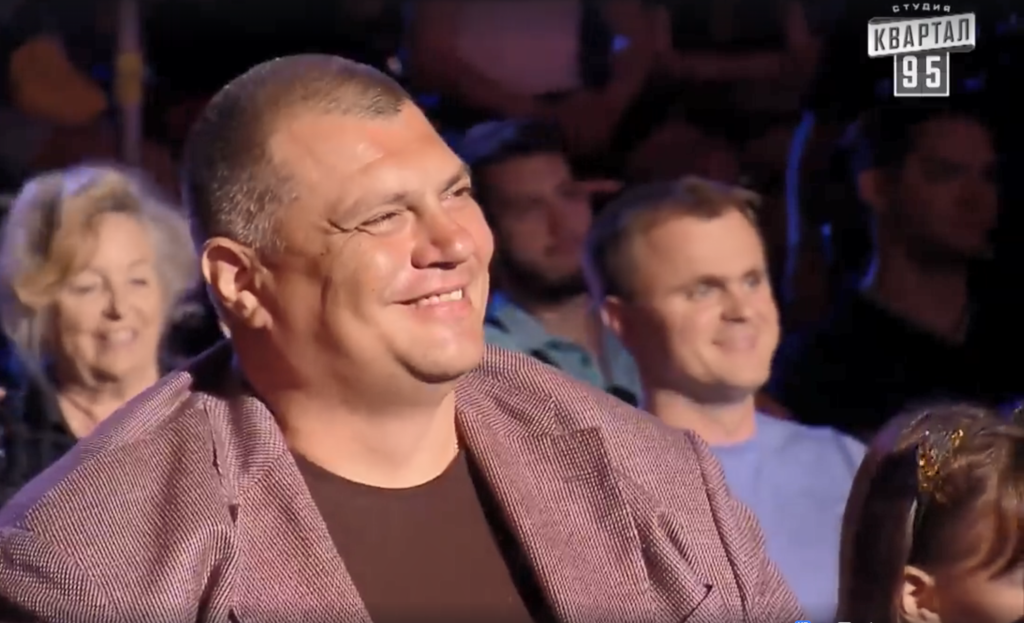 Юрий Корявченков на концерте "Квартала" в Одессе